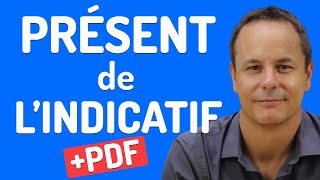 Conjugaison le présent de l’indicatif en français en 10 minutes [upl. by Ecraep664]