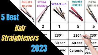 Best Hair Straightener in India 2023 Phillips vs Syska vs Vega vs Havells vs Nova Hair Straightener [upl. by Laroy541]