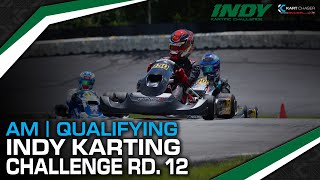 2024 Indy Karting Challenge Rd 12  QUALIFYING AM GROUPS  Whiteland iN [upl. by Anrev]