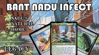 NADU IS INSANE IN INFECT  Legacy  MH3  MTGO [upl. by Anatlus]