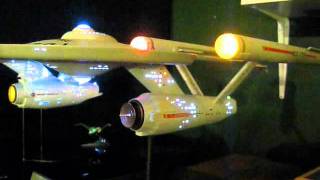 Star Trek Studio Scale TOS Enterprise and 1701 A Models together [upl. by Aileahcim]