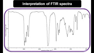 FTIR33  Interpretation of FTIR spectra  FTIR problem3  How to solve FTIR spectra [upl. by Jacobina]