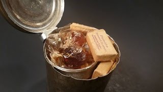 1942 US Army Field Ration C B Unit MRE Taste Test Vintage Meal Ready to Eat Oldest Food Review [upl. by Kellia971]