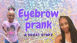 Bored in the house amp In the House Bored😂✨  KASH Mommiana  Eyebrow Prank on Elle💕✨ [upl. by Pillihpnhoj]