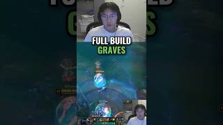 FULL BUILD GRAVES leagueoflegends bellydrumlol [upl. by Annodal]