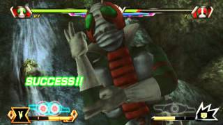 Немного геймплея Kamen Rider Super Climax Heroes13 [upl. by Nylidnarb]