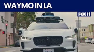 Waymo now open to the public in Los Angeles [upl. by Idak156]