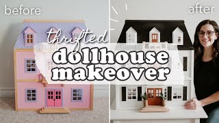 How To Makeover A Dollhouse  DOLLHOUSE MAKEOVER STEP BY STEP  Bethany Fontaine [upl. by Gussie90]