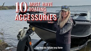 10 MUSTHAVE Boating Accessories Boating 101 [upl. by Rea]