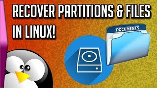 How to recover partitions and files in Linux [upl. by Tiedeman]