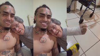 Lil Pump With Granny “I’m Here With Grandma Pump” [upl. by Bilat]