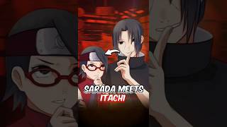 Sarada meets Itachi narutoshippuden boruto [upl. by Tebzil118]