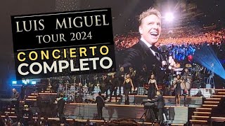 🎤 LUIS MIGUEL  Concierto completo Tour 2024 en vivo [upl. by Chura]