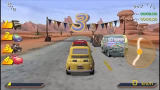 Luigi  Mesa Ravine 3 Lap  Cars PSP VrJapan  440min [upl. by Dorotea633]