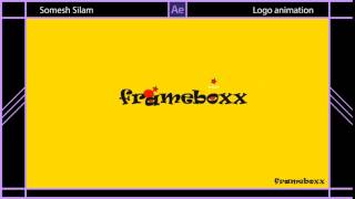 Logo Animation Frameboxx [upl. by Yojal]