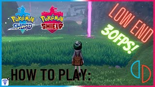 How to play pokemon Sword and shield on low end PC 30FPSYUZU [upl. by Arabella]