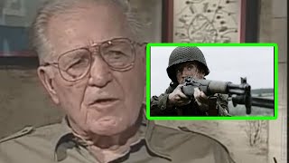 Major Dick Winters on the Crossroads Assault Band of Brothers [upl. by Crosley846]