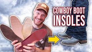 4 Insoles for More Comfortable Cowboy Boots [upl. by Edelson]