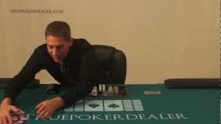 How to Deal Poker  How to Handle Chips  Lesson 6 of 38 [upl. by Llenad746]