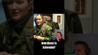 Würdest du in Schweden zur Armee gehen ✌️🪖wehrdienst bundeswehr schweden reaction [upl. by Wehtta]