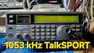 AOR AR50001053 kHz TalkSPORT [upl. by Lenette]