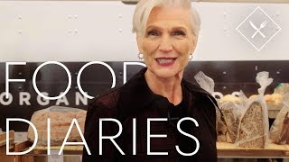 Everything Model Maye Musk Eats in a Day  Food Diaries  Harpers BAZAAR [upl. by Oiled]