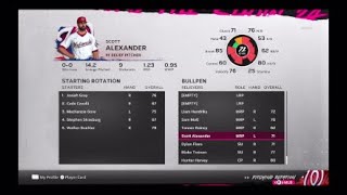 MLB The Show 24 Nationals Franchise Trade Deadline Team Overview [upl. by Nimaynib]