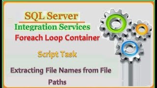 SSIS  Extracting File Names from File Paths [upl. by Nhar]