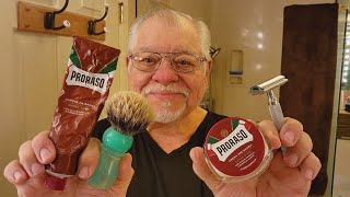 Aug 11 2024  Peraso Red Shave Soap Rockwell 2C Razor Feather Blade Fine Bay Rum [upl. by Ahsilram]