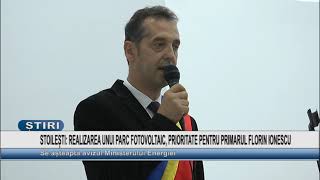 STOILEȘTI REALIZAREA UNUI PARC FOTOVOLTAIC PRIORITATE PENTRU PRIMARUL FLORIN IONESCU [upl. by Linda903]