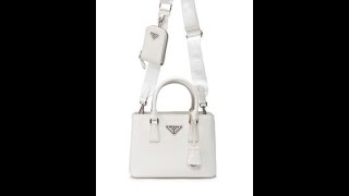 PRADA Galleria Saffiano leather mini bag 1BA296 NZV F02EO [upl. by Dorree140]