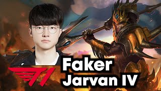 Faker picks Jarvan IV [upl. by Yelsek960]