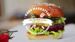 Kung Markattas Vegetariska grillskola  lektion 1 [upl. by Ettenahs261]