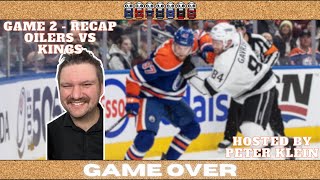 Oilers vs Los Angeles Kings Game 2 Post Game Analysis  April 24 2024  Game Over Edmonton [upl. by Adnawad]