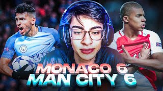 Reacción a Manchester City 66 Mónaco  SERIE HISTÓRICA [upl. by Nnaeinahpets513]