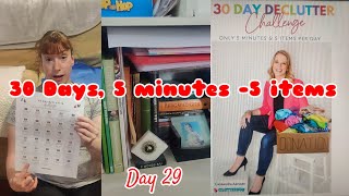 30 Day September Declutter challenge Day 29 [upl. by Ecaidnac819]