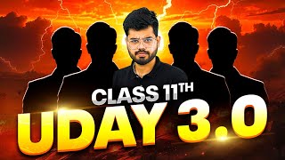 Class 11 Most Popular Batch Is Back 🔥 UDAY 30  Class 11 CBSE [upl. by Mufi]