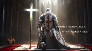 Gregorian Chant 432Hz  Victimae Paschali Laudes  Templar Chant [upl. by Eelinej]