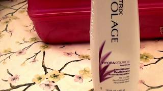 Matrix Biolage Hydrasource Conditioner for Dry Hair REVIEW [upl. by Nerrej224]