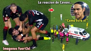 JAVIER ALTAMIRANO CONVULSIONA en PLENO PARTIDO de BOCA vs ESTUDIANTES que termino SUSPENDIDO hoy [upl. by Candace504]