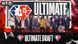 NBA 75 Ultimate Draft  NBA on TNT [upl. by Odlanier]