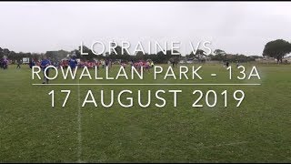 Lorraine vs Rowallan Park  13A [upl. by Eneleoj408]