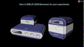 XDELIC QCM biosensor immunosensor [upl. by Ailecara]