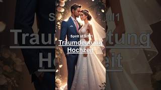 traumdeutung shorts hochzeit astrologie spirituell esoterik astro träumen wedding dream [upl. by Enytnoel]