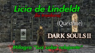 Licia de Lindeldt Questline Dark Souls 2 [upl. by Hickie936]