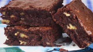 Cocoa Brownies Recipe Demonstration  Joyofbakingcom [upl. by Lamb]