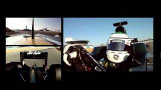 F1 onboard cameras Caterham Heikki Kovalainen laps of Jerez [upl. by Namzed38]