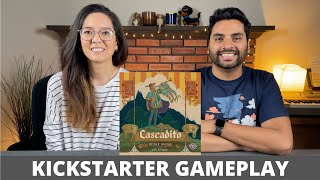 Cascadito Roll amp Write  Kickstarter Playthrough [upl. by Buxton]