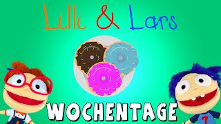 Wochentage lernen mit Lilli und Lars  Eselsbrücken für die ganze Woche  Montag bis Sonntag [upl. by Zerimar]