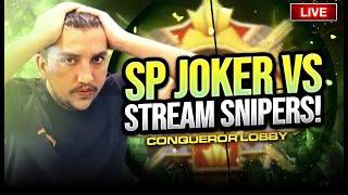 ROAD TO CONQUEROR  HARD LOBBY  Stream snipers😡  PUBGM VERSION 31 UPDATE [upl. by Webster]